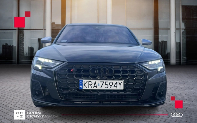 Audi S8 cena 569900 przebieg: 10066, rok produkcji 2022 z Sławno małe 529